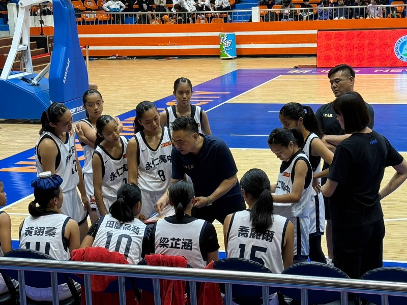 112學年度國中籃球甲級聯賽(JHBL)總決賽臺南市永仁高中女籃隊