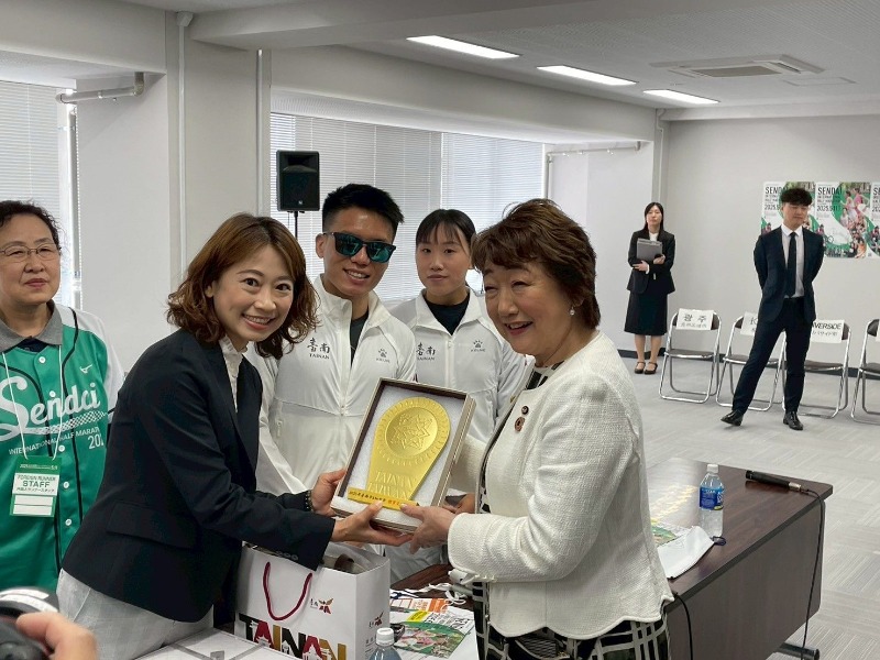 臺南市國際運動交流 參訪日本仙台馬拉松