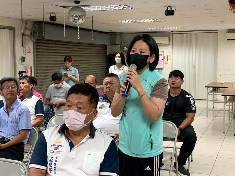 安南區全民運動館營運地方說明會議員蒞臨指導