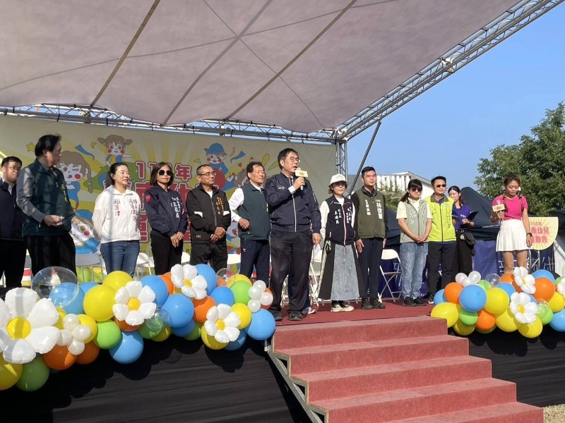 114年臺南市幼兒運動會永華場開幕市長黃偉哲致詞