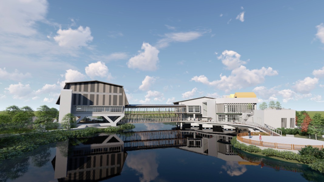 安南全民運動館完工示意圖