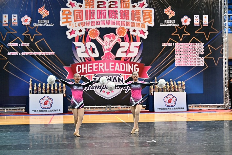 「2025年第22屆全國啦啦隊錦標賽」精彩畫面