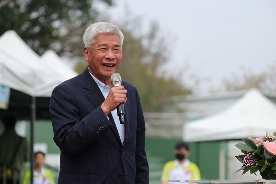 「2026年第一屆府城盃國際青年七人制橄欖球邀請賽」開幕 中華奧林匹克委員會副主席王景成致詞