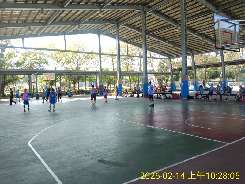 體育局春節期間各運動場館正常開放(圖示為臺南市立籃球場)