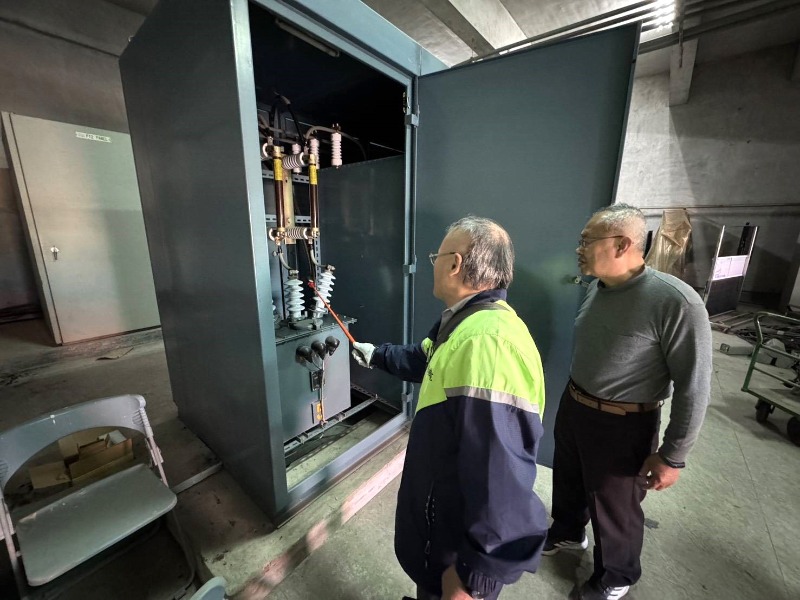 體育局新營體育館加強電力設備檢查