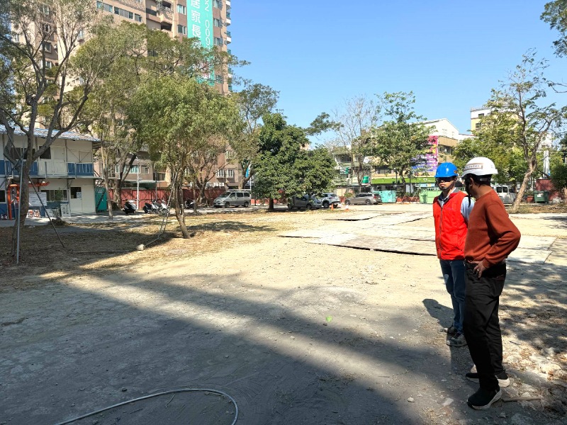 新營全民運動館春節前加強工安檢查