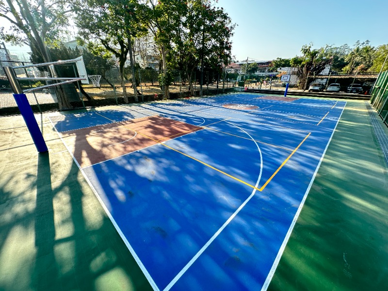 仙草實驗小學球場整修成果