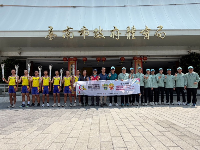 115年全國中等學校運動會聖火傳遞合影