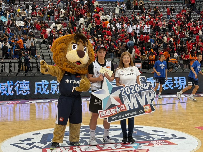 季軍賽 MVP 黃翊蓁（高二）