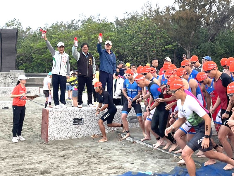 2026臺南全國鐵人三項錦標賽開賽鳴笛