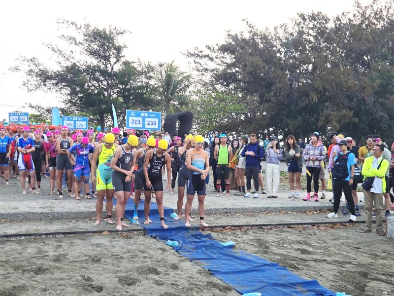 2026臺南全國鐵人三項錦標賽開賽實況