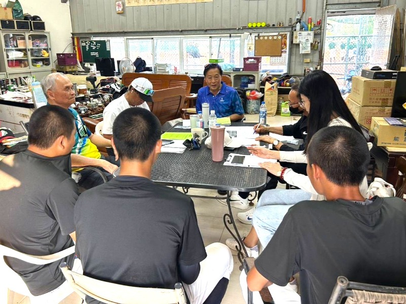 臺南市三級棒球振興計畫訪視