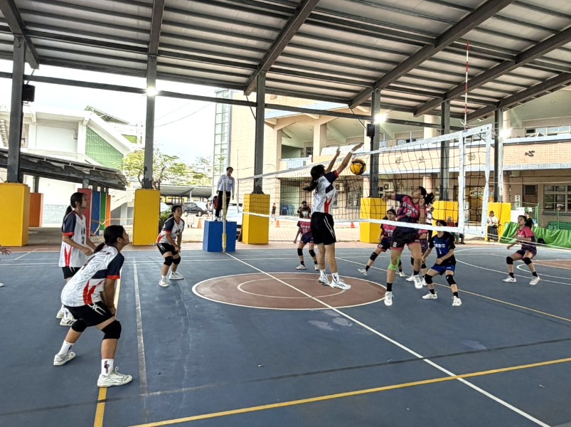 臺南市115年中小學排球對抗賽比賽精彩畫面