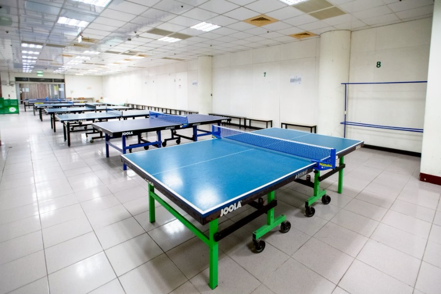 歸仁全民運動中心桌球室