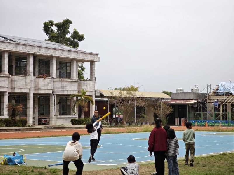 後壁區樹人國小綜合球場整建後提供安全舒適環境