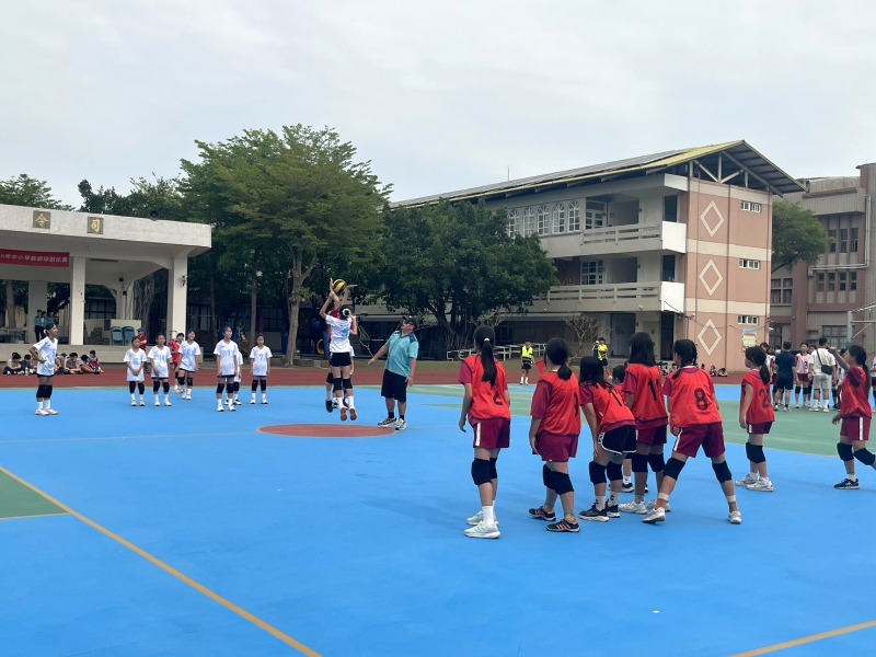 臺南市115年中小學躲避球對抗賽女子組跳球