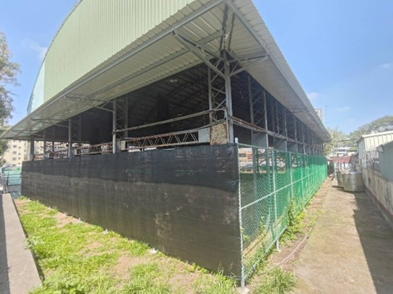 建興國中打擊練習場整修後 排水改善並更新圍網提升使用安全與品質
