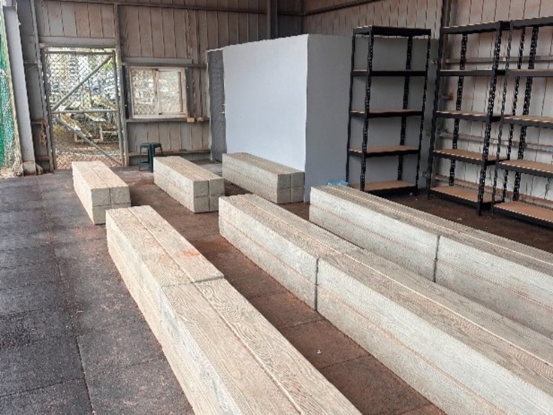 小北A棒球場休息室整修後更新座椅並重鋪地板 提升安全與使用品質