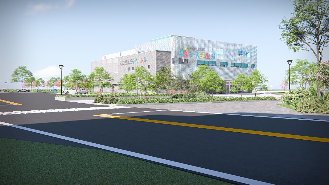 永康全民運動館示意圖