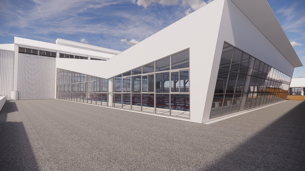 仁德全民運動館示意圖(游泳池)