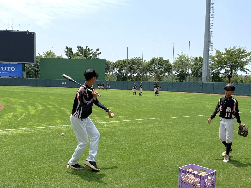 115年TOTO盃全國少棒錦標賽臺南市代表隊賽前練習