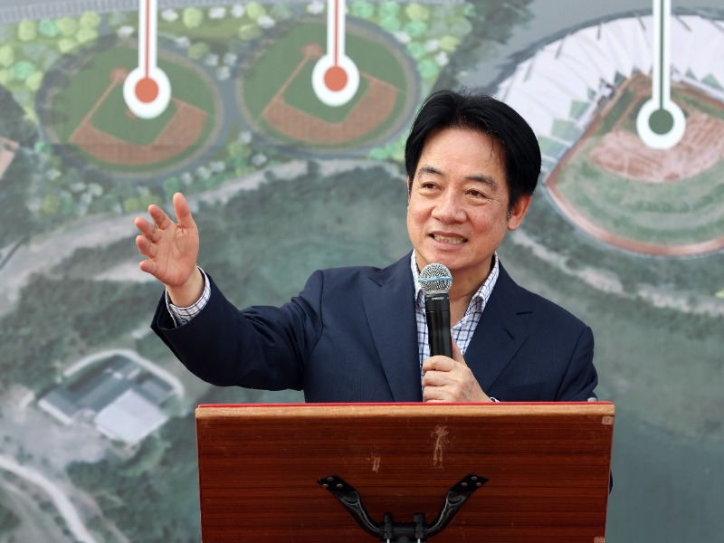 「國家棒球訓練基地」揭牌總統賴清德致詞