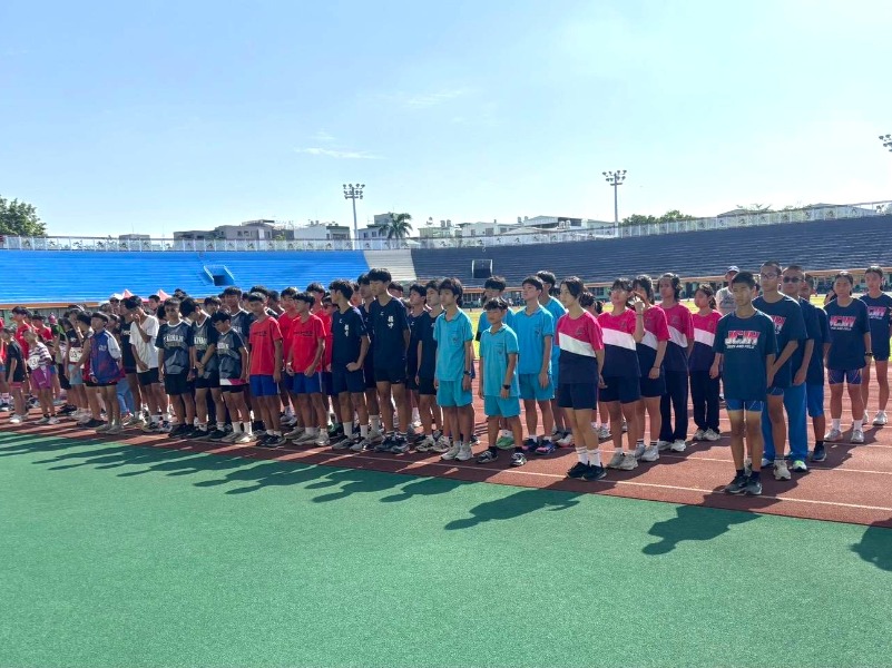 臺南市115年春季中小學田徑賽開幕典禮