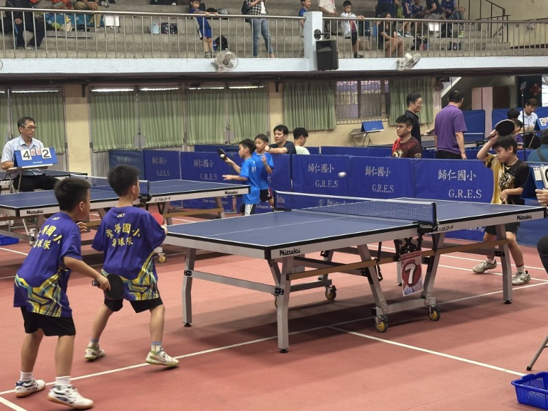 臺南市115年中小學桌球對抗賽