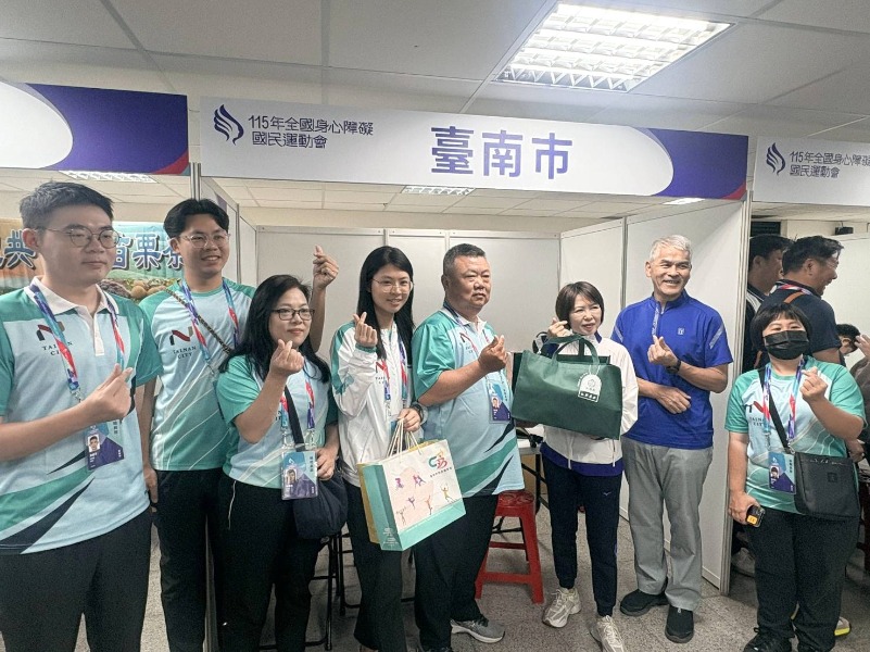 115年全國身心障礙國民運動會 運動部政務次長黃啟煌慰勞團本部