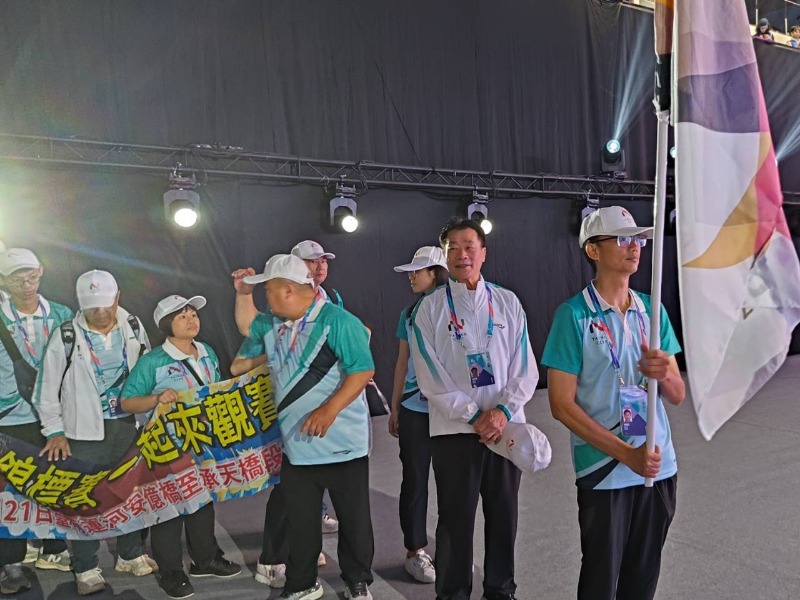 115年全國身心障礙國民運動開幕臺南市進場