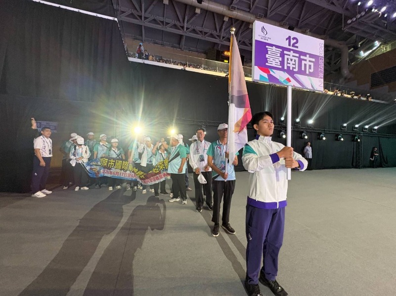115年全國身心障礙國民運動開幕臺南市進場