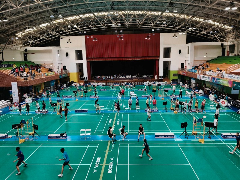 新市全民運動中心羽球館