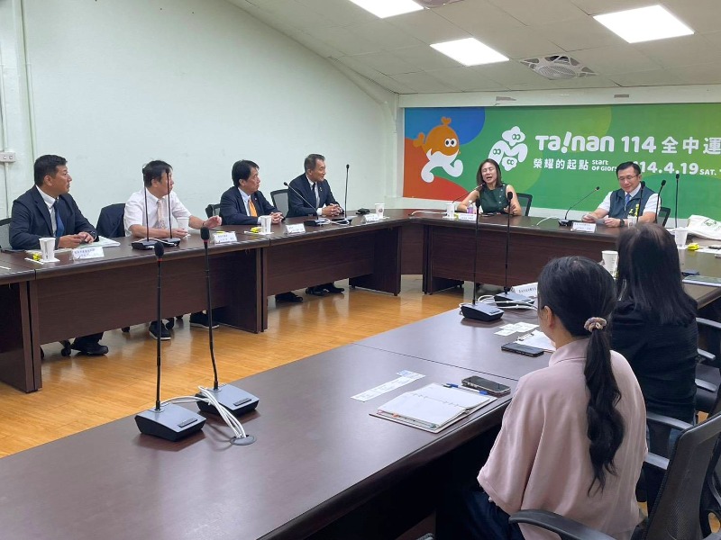 日本能美市拜會臺南市政府體育局進行體育交流