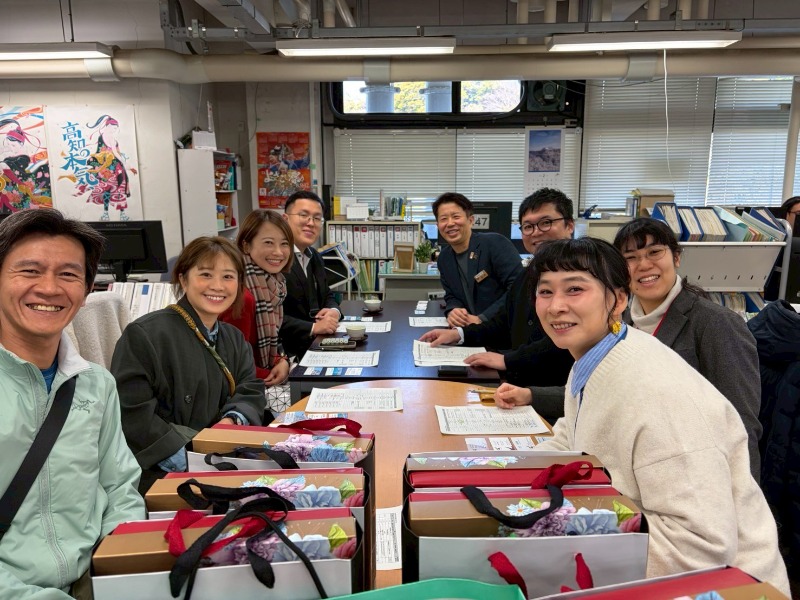 臺南市代表隊赴日本參加高知龍馬馬拉松