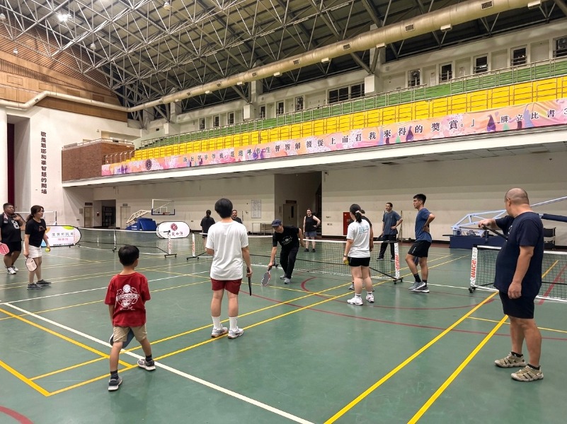歸仁全民運動中心小皮球匹克球活動