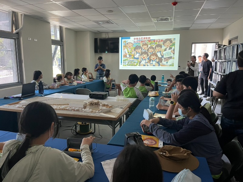 安南區全民運動館結合在地學校九份子國小與學童體驗植栽落實永續回饋