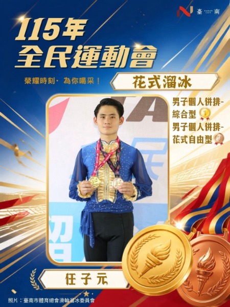圖卡製作：社團法人臺南市體育總會 