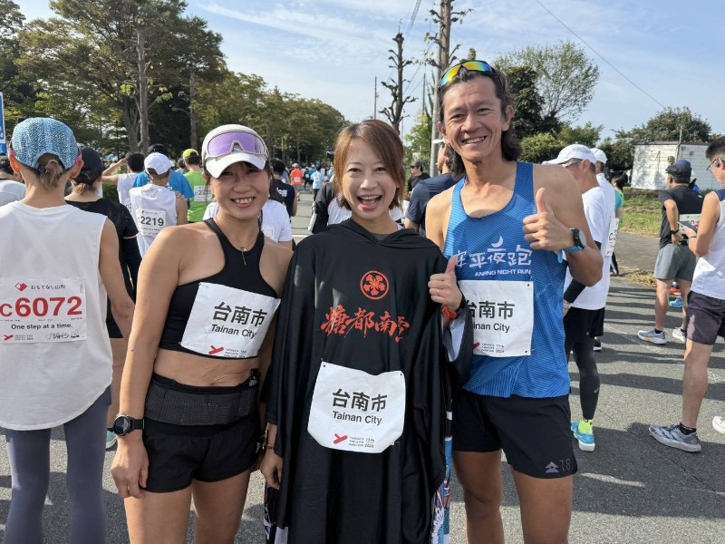 臺南市赴日本友誼市參加百選賽事山形馬拉松進行國際交流