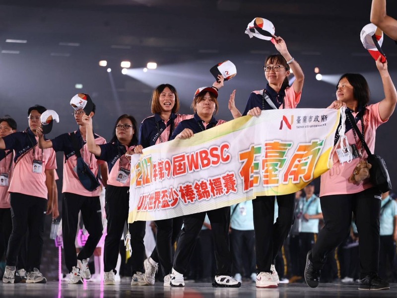 臺南市代表隊參加115全民運開幕典禮